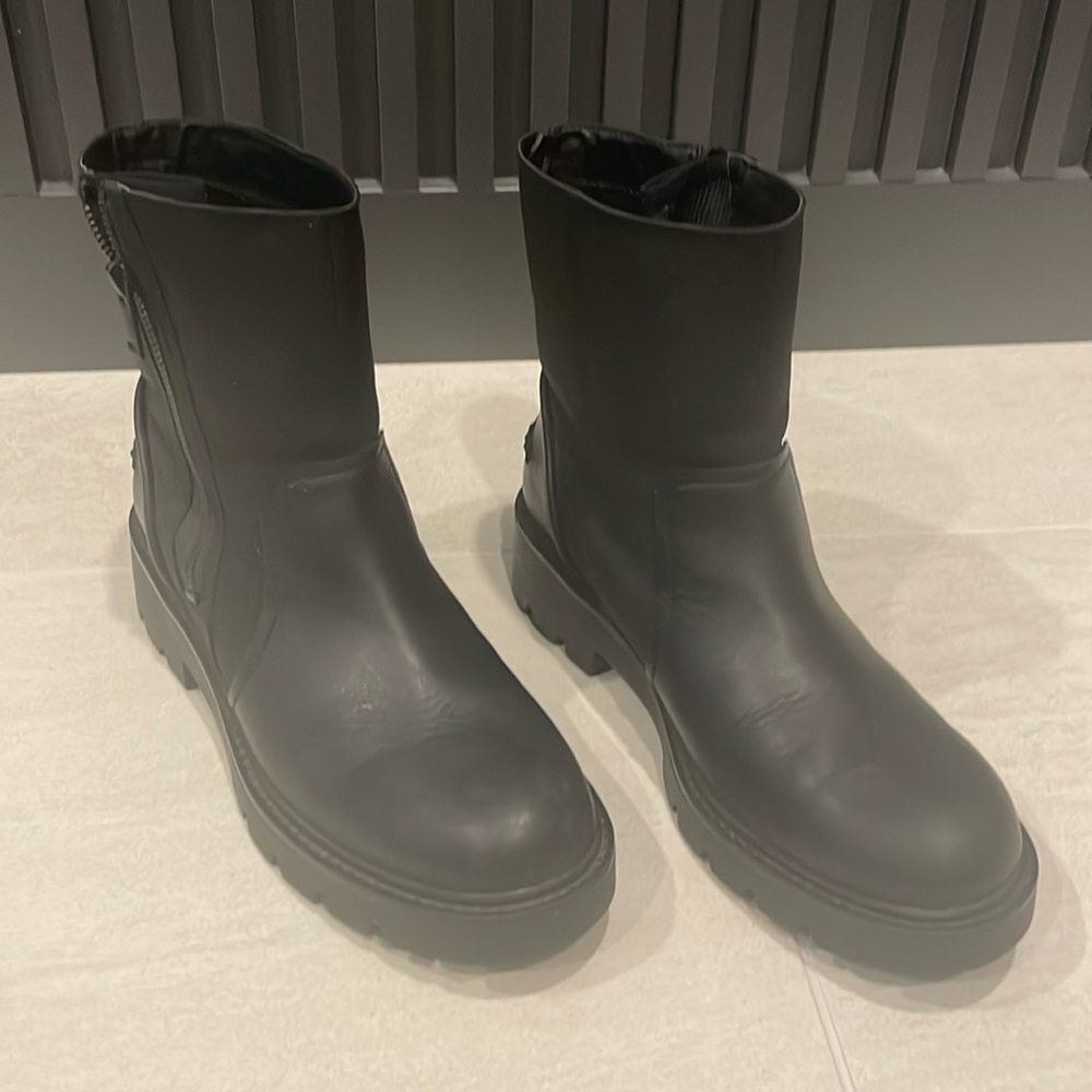 Ugg Black Moto Boots